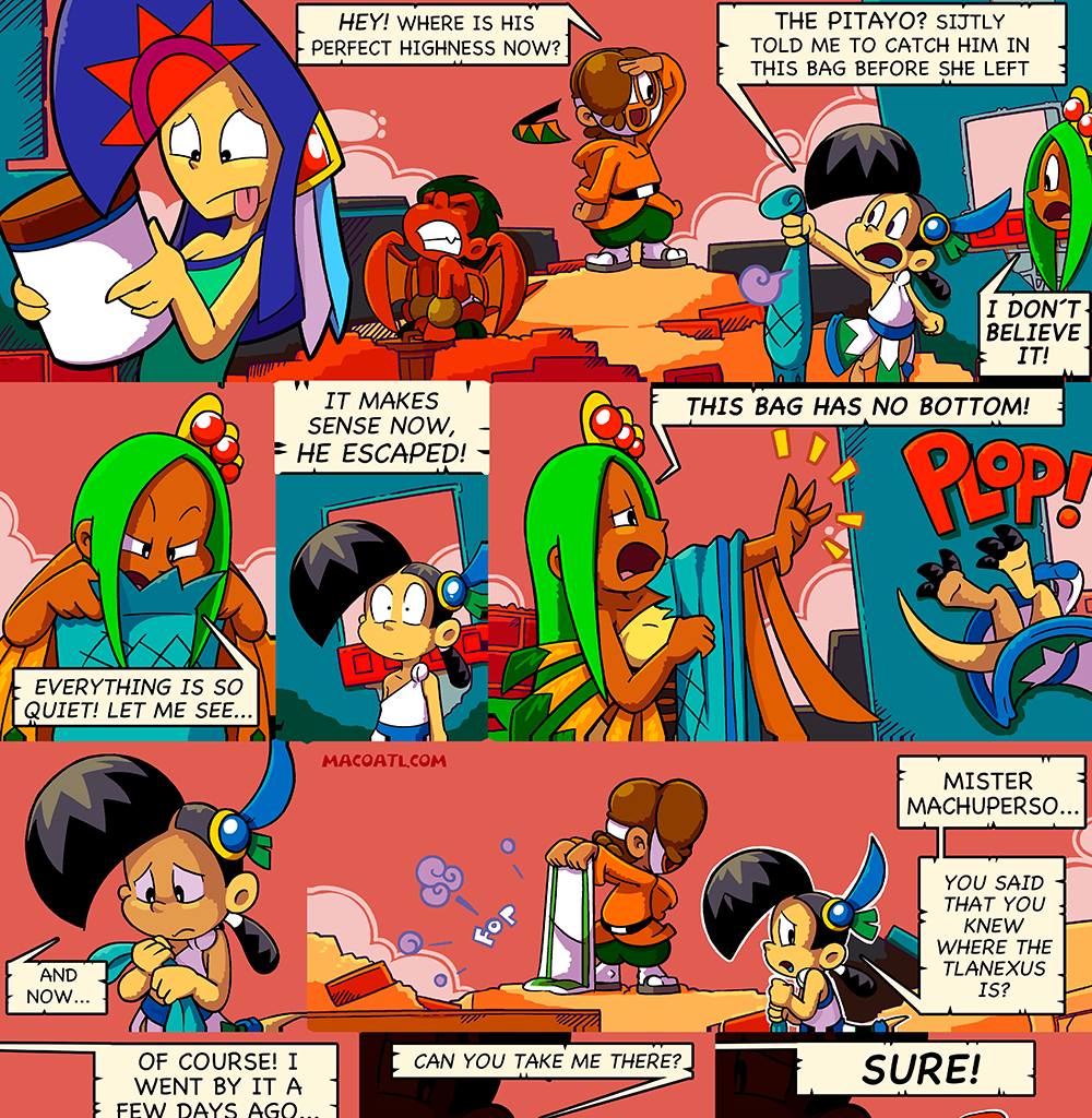 Macoatl - Episode 157, Page 1: The Pitayo 62